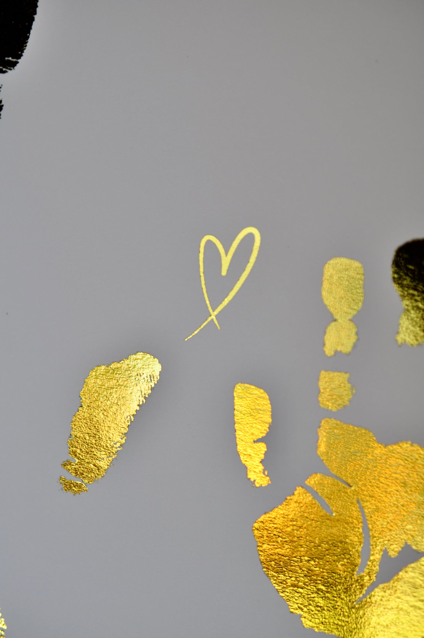 Framed Mother's Day Handprint – Personalised Mum & Baby Foil Print