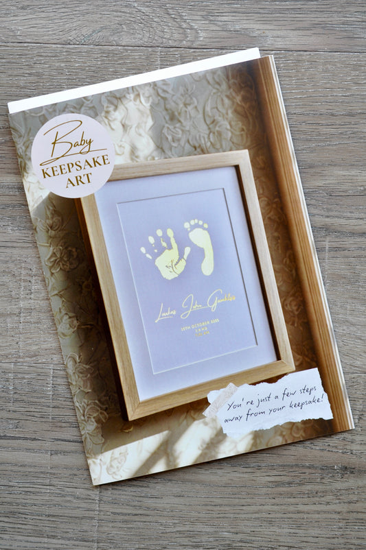 Inkless Baby Hand & Footprint Keepsake Kit