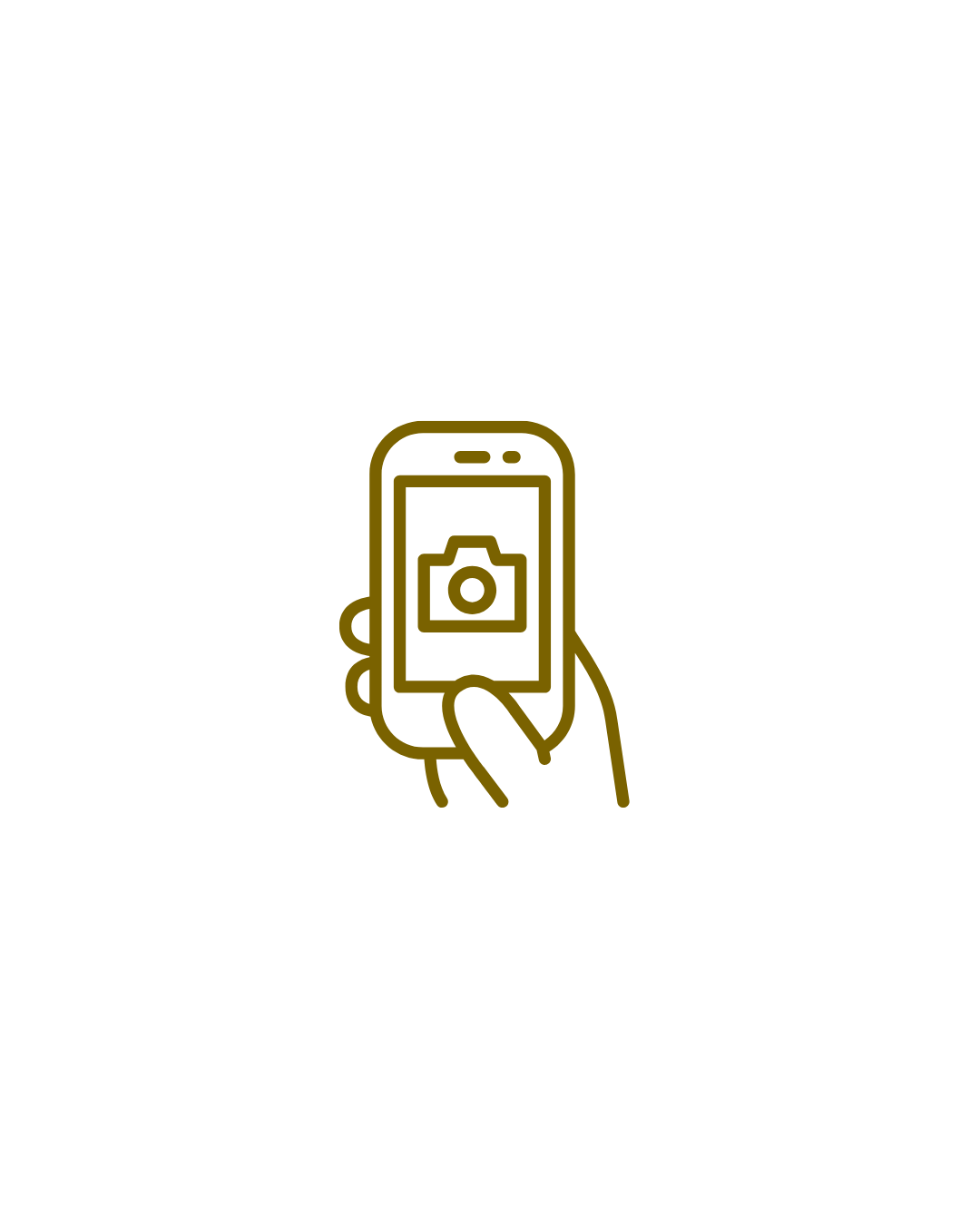 take a picture with your phone icon